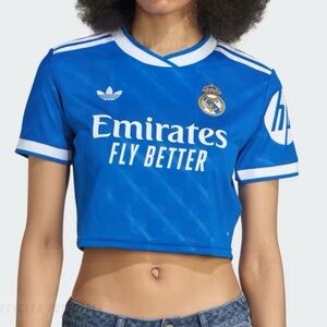 Real Madrid 25/26 Crop Jersey